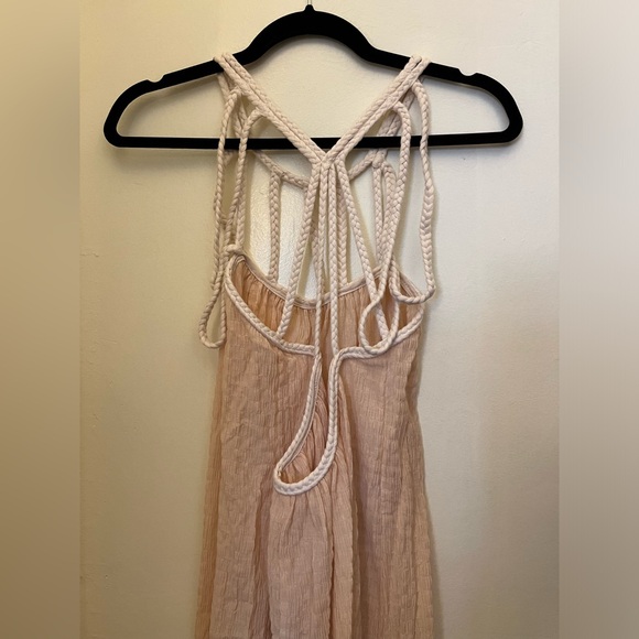 Commense Draped Halterneck Backless Long Dress - Picture 9 of 9